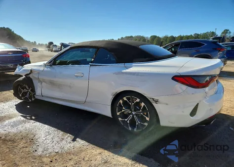 2025 BMW 430I z USA, uszkodzony, nr VIN WBA33DB00SCS60406